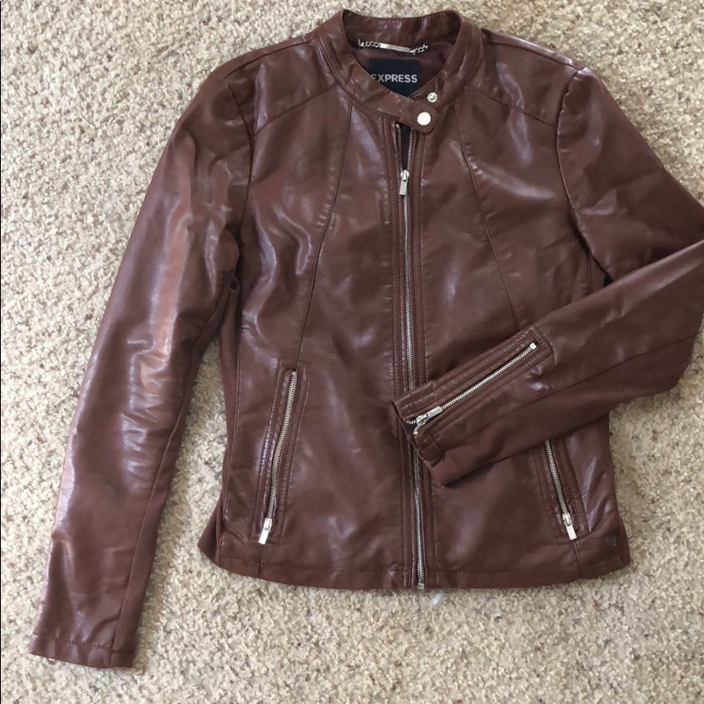 Conag Faux Leather Jacket